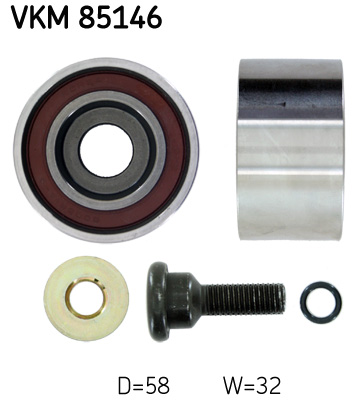 SKF Vezetőgörgő, vezérműszíj VKM85146_SKF